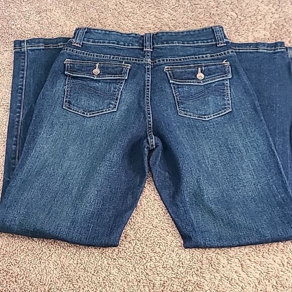 Lee Natural Bootcut Jeans Just Below The Waist, some Stretch, Size 10 - Picture 6 of 6